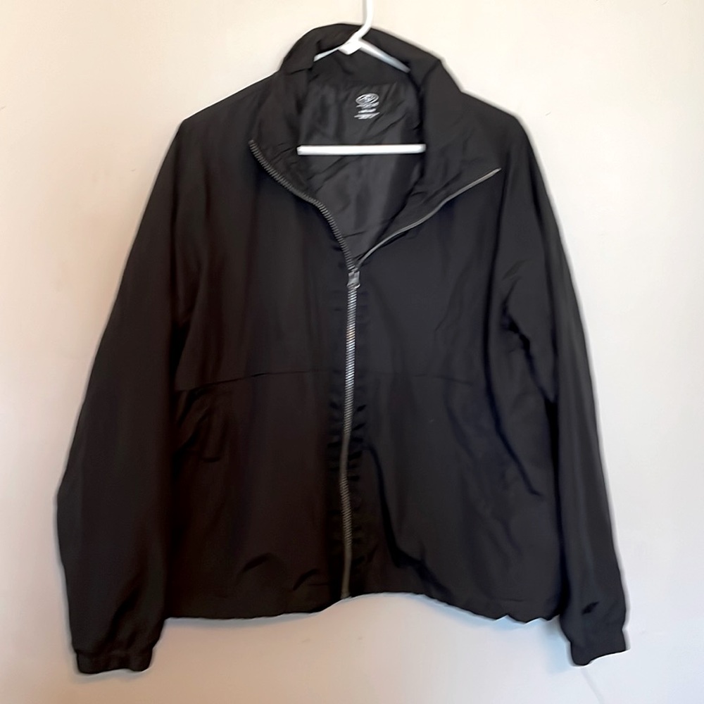 Athletic Works Black XL Windbreaker